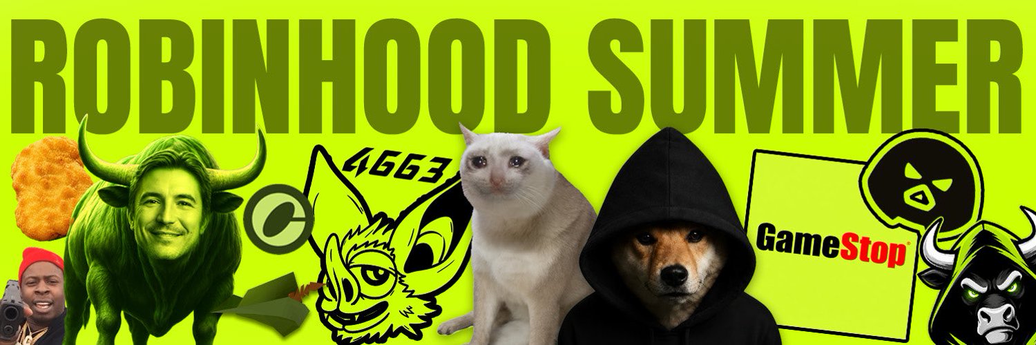Robinhood Summer — meme banner